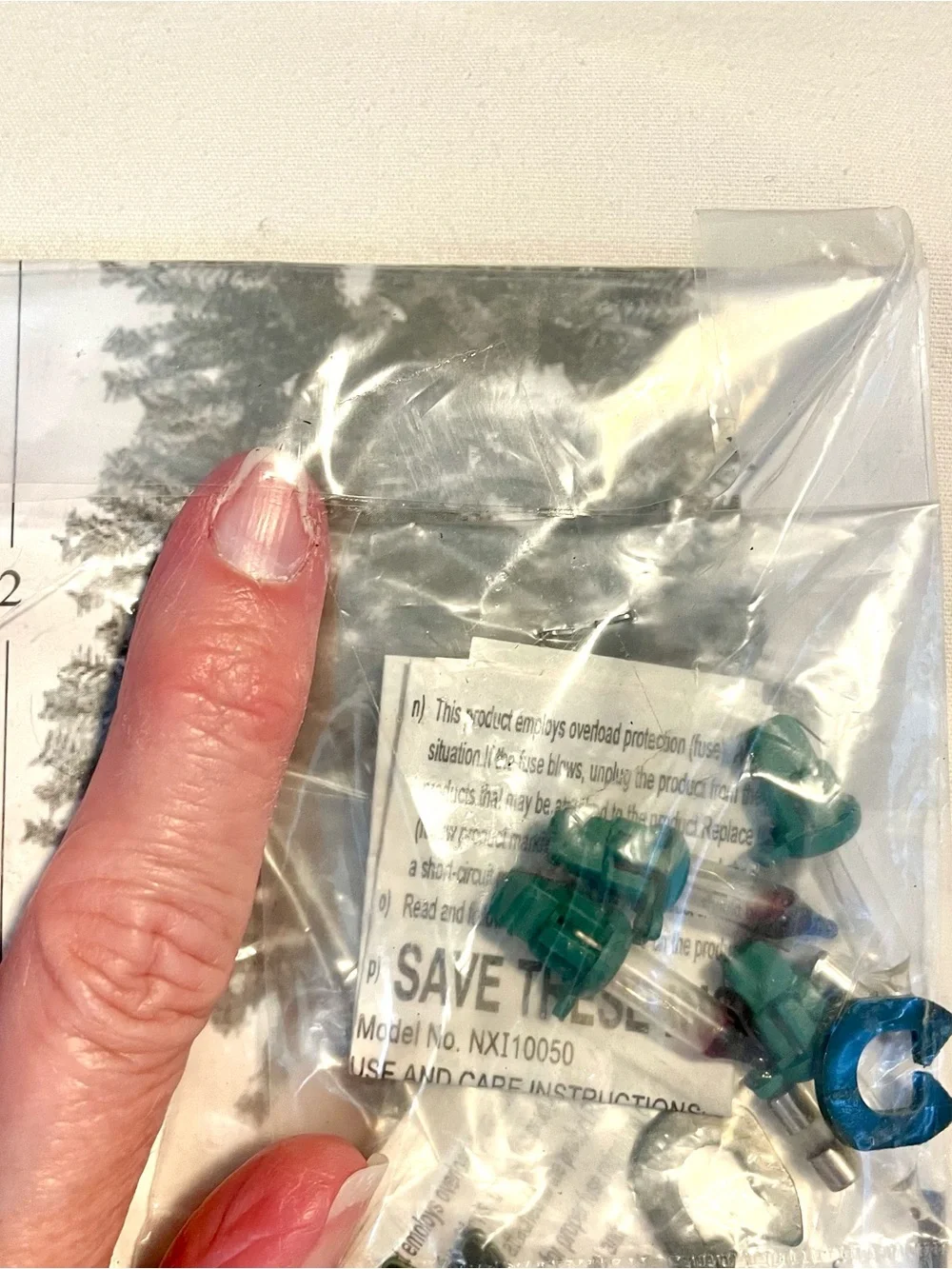 Christmas Light Strand Fuses & Replacement Bulbs -Various Parts -SEALED Package